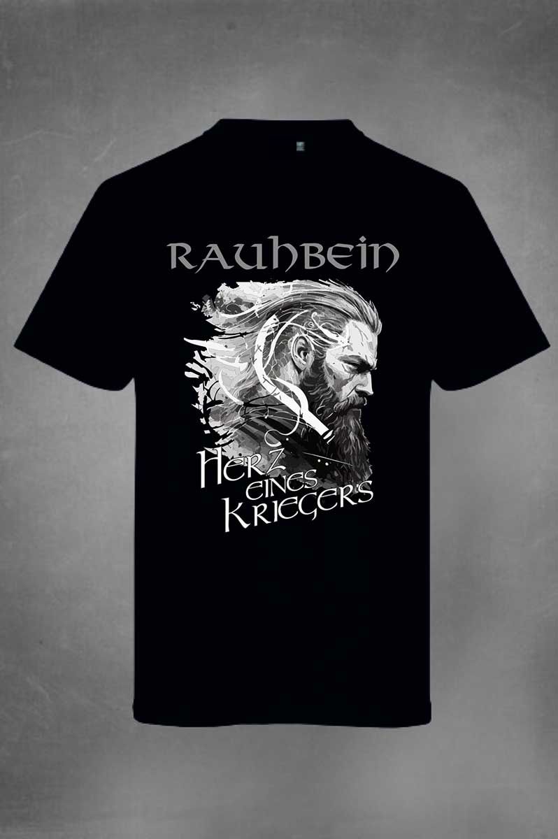 Rauhbein T-Shirt "Herz eines Kriegers"​