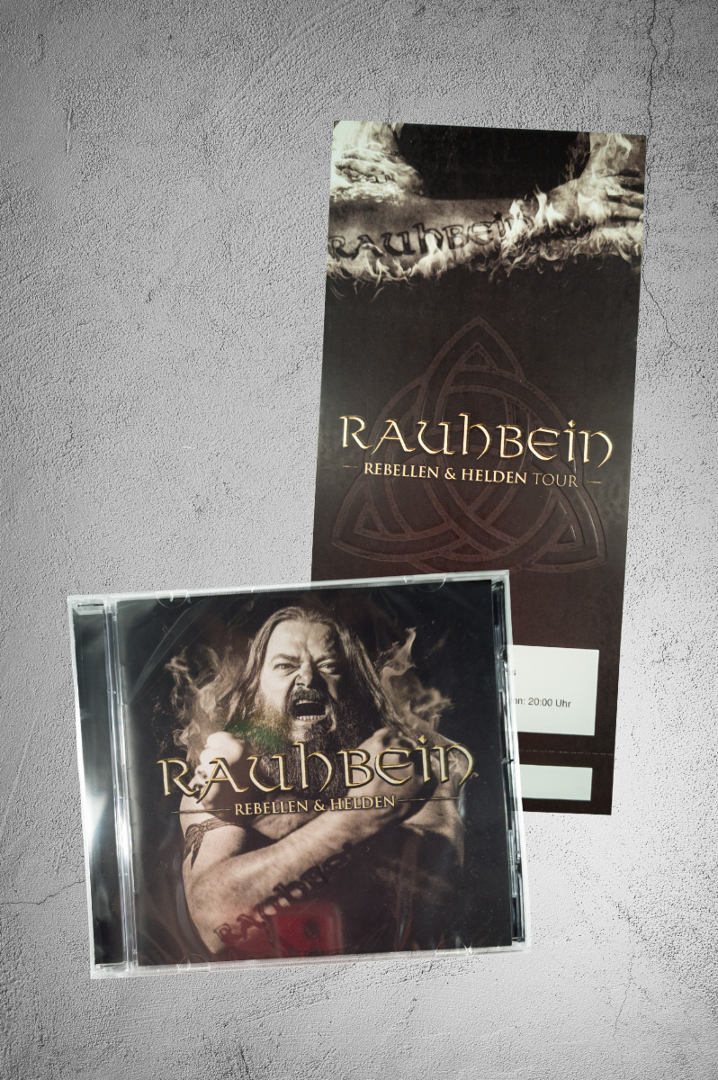 Rauhbein - Rebellen & Helden CD-Ticket-Bundle