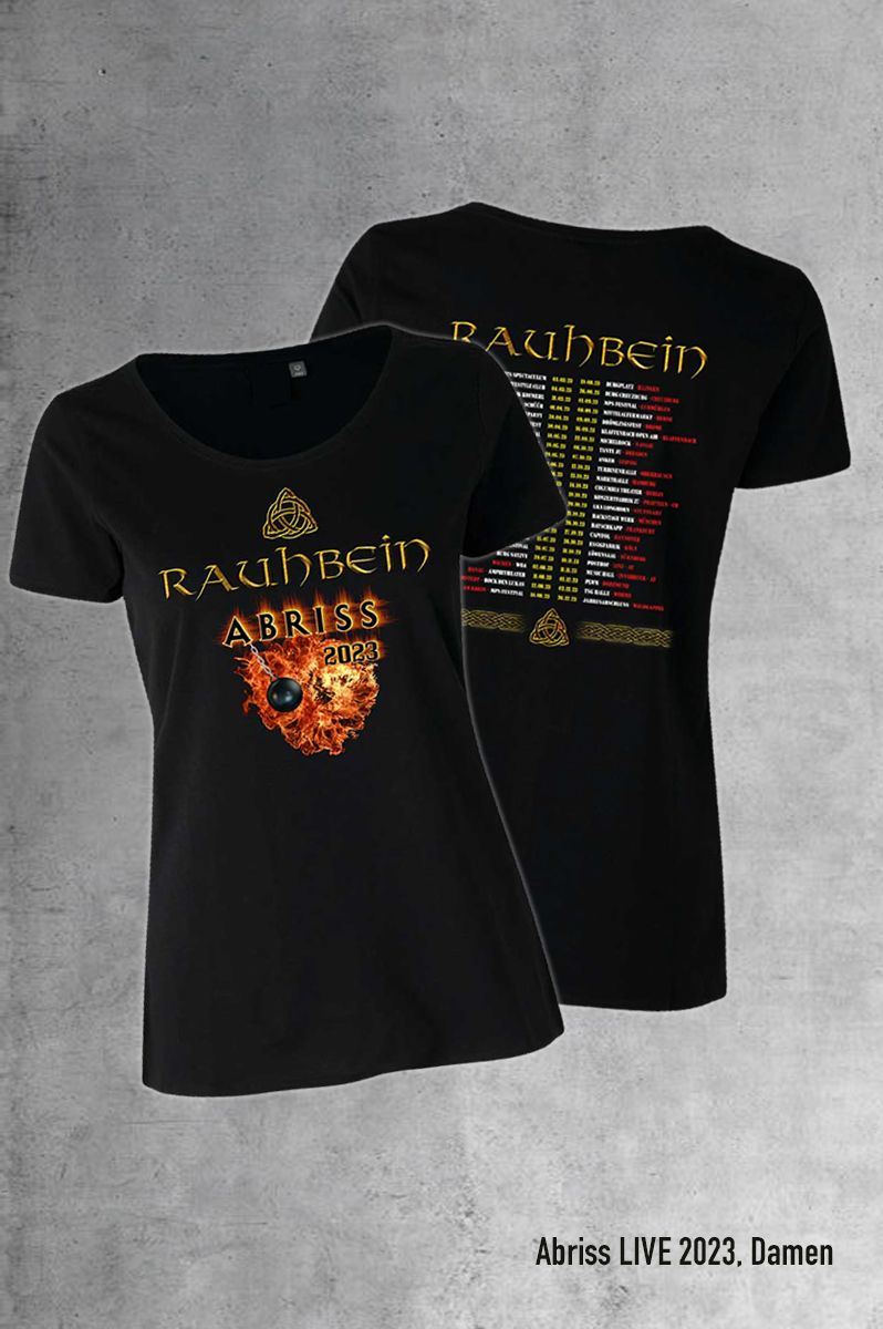 Retro-Shirts - "Abriss LIVE 2023" Sonderanfertigung